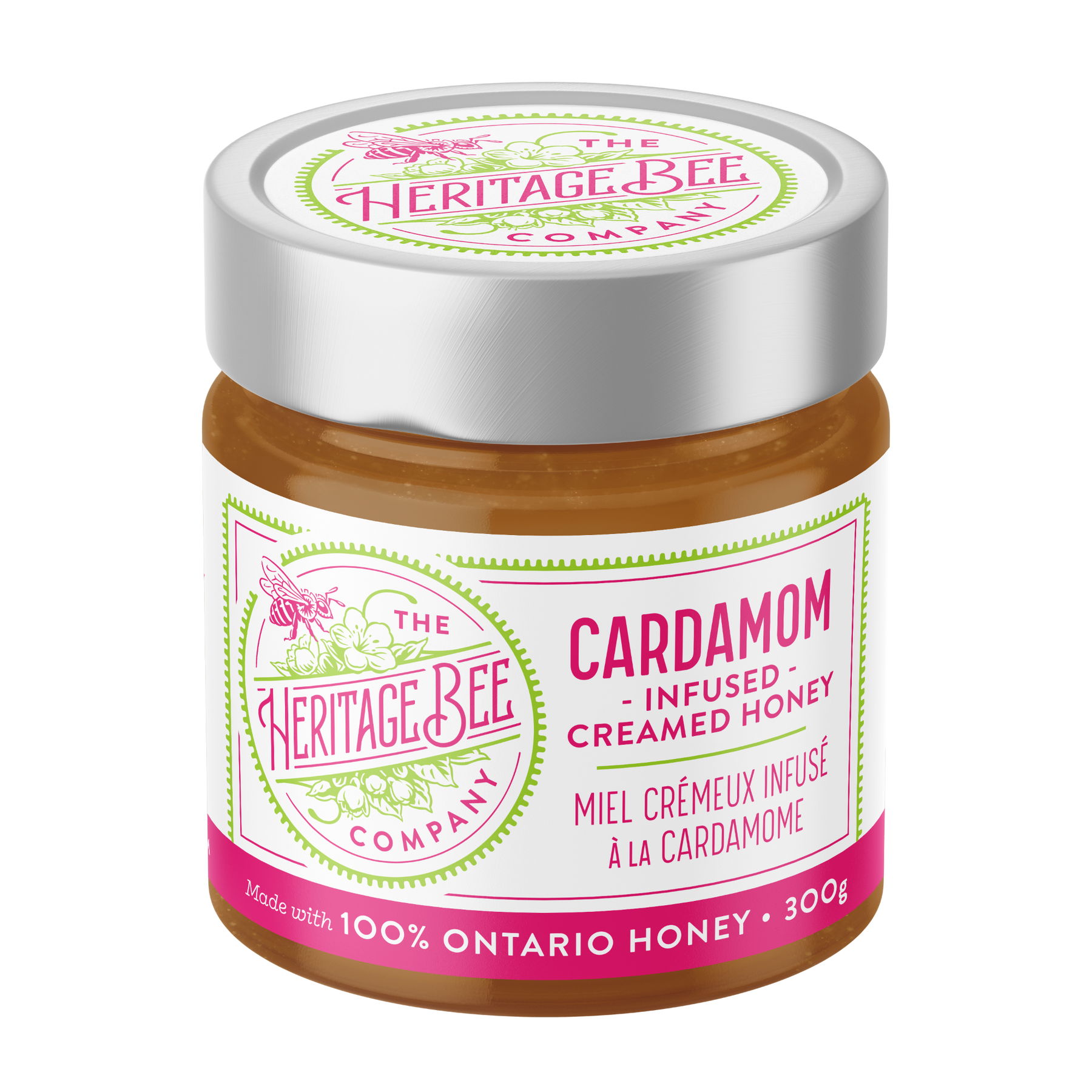 Cardamom Creamed Honey