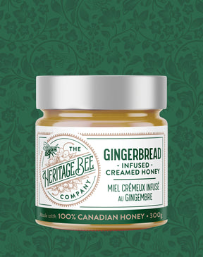 BEE MERRY Gourmet Honey Gift Set & Gold Honey Spoon