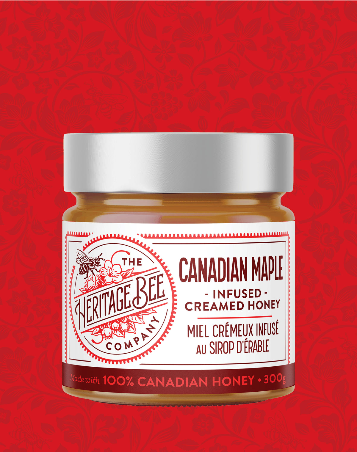 Canadian Maple Creamed Honey