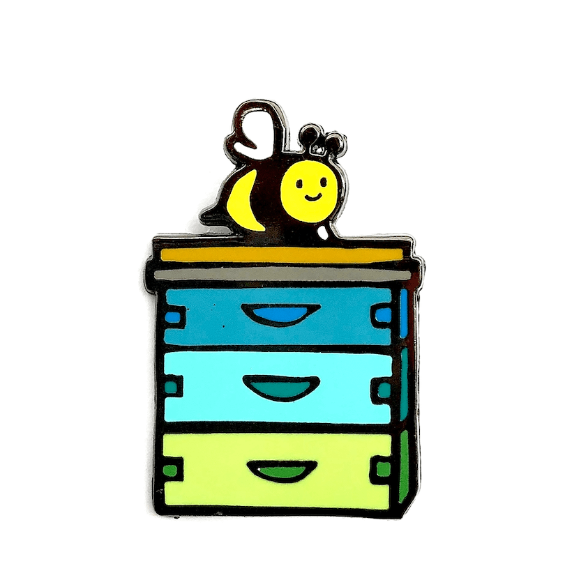 Lapel Pin - Home Sweet Home - Heritage Bee Co.